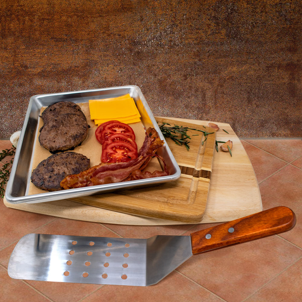 Norpro - Flex Stainless Steel Jumbo Perforated Spatula - 8549