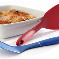 Norpro - GRIP-EZ Blue & Red The Original Half Spatula, Pack of 18 - 1714DC