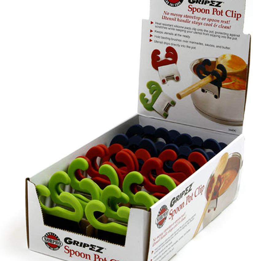 Norpro - GRIP-EZ Coloured Pot Clip, Pack of 12 - 164DC