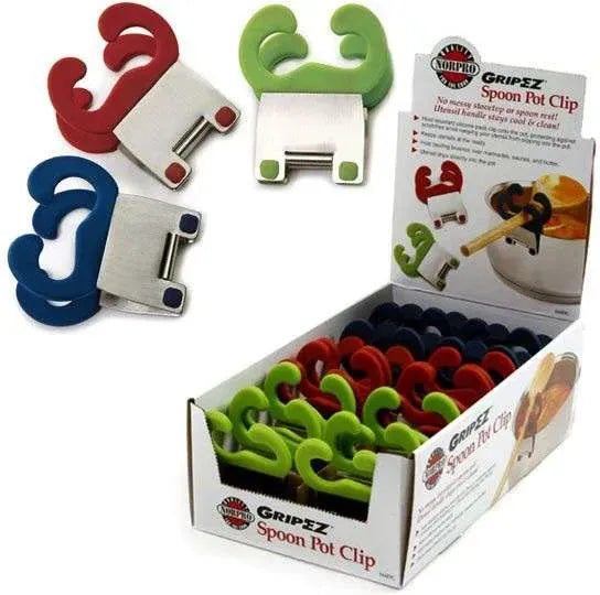 Norpro - GRIP-EZ Coloured Pot Clip, Pack of 12 - 164DC