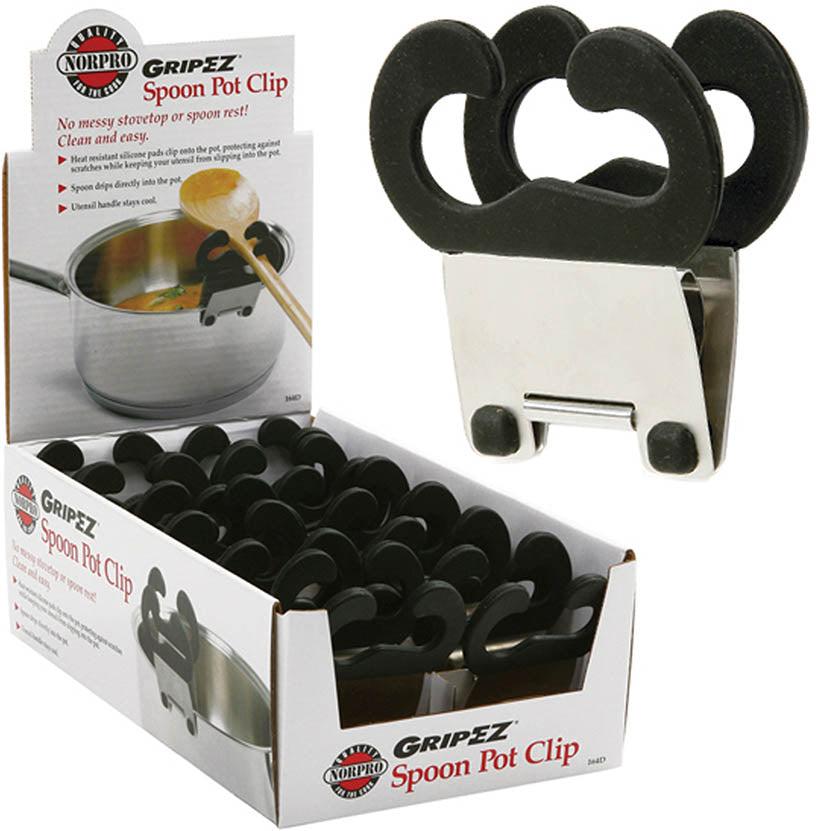 Norpro - GRIP-EZ Pot Clip, Pack of 12 - 164D