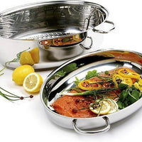 Norpro - Krona 12 QT Stainless Steel Multi Roaster - 649
