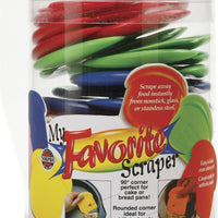 Norpro - My Favorite Coloured Scraper, Pack of 48 - 246DC