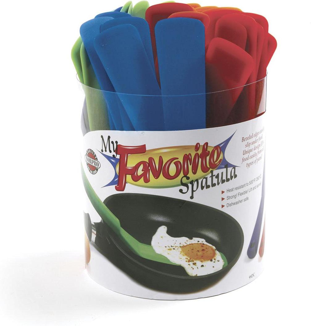 Norpro - My Favorite Coloured Spatula, Pack of 36 - 99DC
