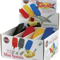 Norpro - My Favorite Mini Stainless Steel & Nylon Spatula, Pack of 36 - 1414D