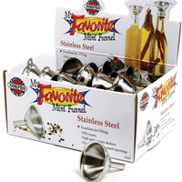 Norpro - My Favorite Stainless Steel Mini Funnels, Pack of 36 - 253D