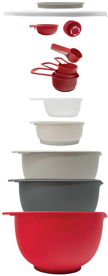 Norpro - Nested Mixing Bowls and Measuring Cups, Set of 12 - 10448