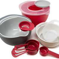 Norpro - Nested Mixing Bowls and Measuring Cups, Set of 12 - 10448