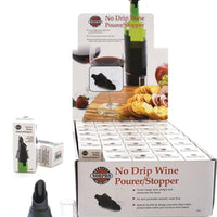 Norpro - No Drip Wine Pourer/Stopper, Pack of 40 - 493D