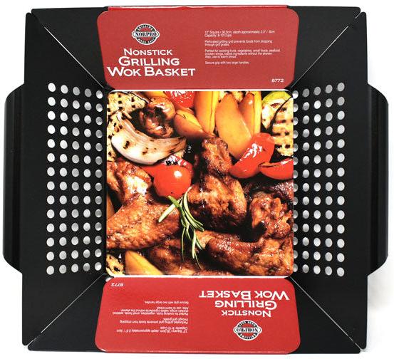 Norpro - Non Stick Grilling Wok Basket - 8772