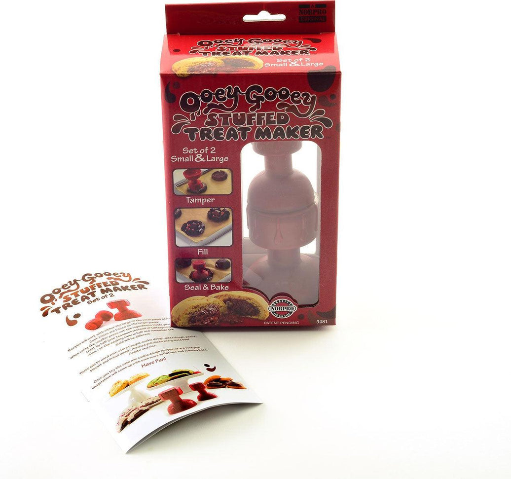 Norpro - Ooey Gooey Stuffed Treat Maker, Set of 2 - 3481