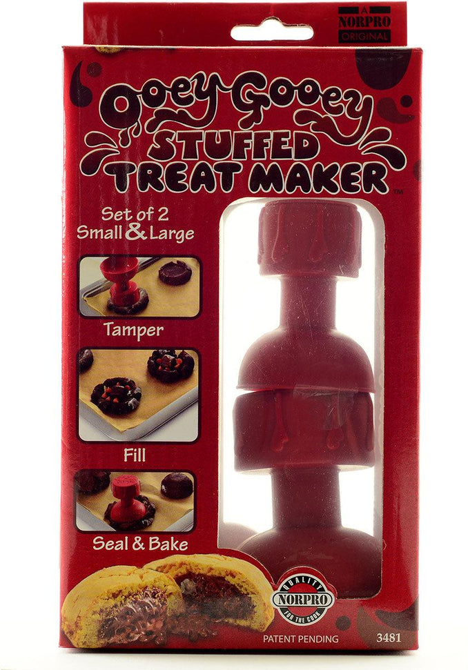 Norpro - Ooey Gooey Stuffed Treat Maker, Set of 2 - 3481
