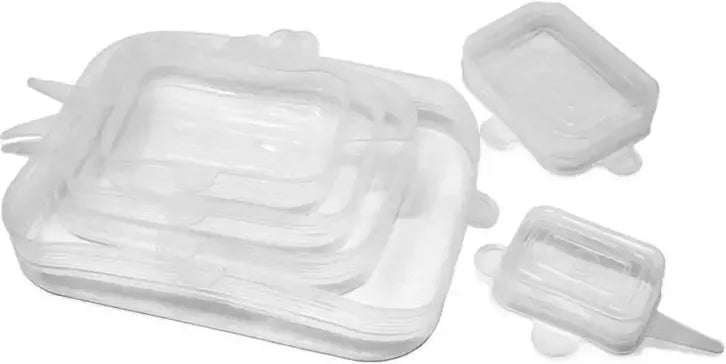 Norpro - Rectangle Silicone Lids, Set of 6 - 5430