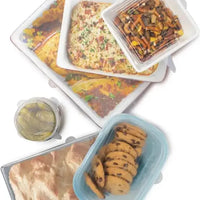 Norpro - Rectangle Silicone Lids, Set of 6 - 5430