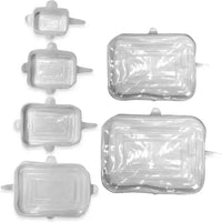 Norpro - Rectangle Silicone Lids, Set of 6 - 5430
