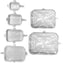 Norpro - Rectangle Silicone Lids, Set of 6 - 5430