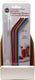 Norpro - Set of 4 Stainless Steel Metallic Straws with 2 Brushes, Pack of 24 Sets - 455D