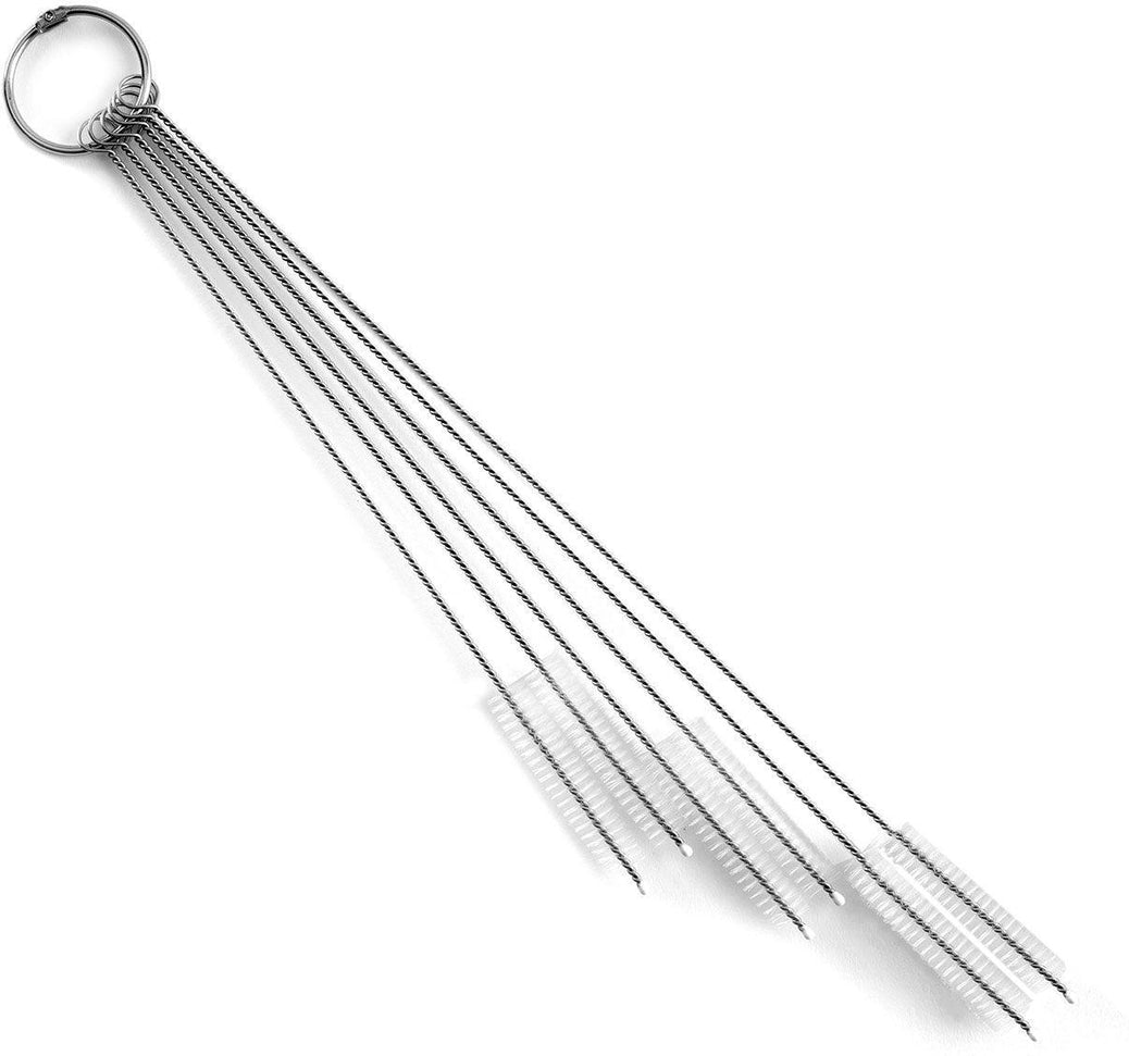 Norpro - Set of 6 Stainless Steel & Nylon Cleaning Brushes, 24 Sets Per Case - 2000D