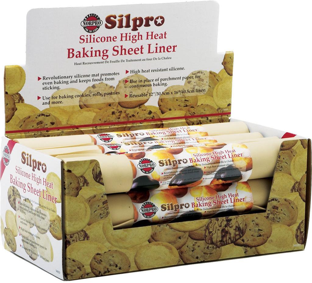 Norpro - Silicone Baking Mat, Pack of 12 - 3402D