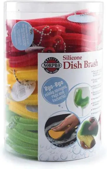 Norpro - Silicone Dish Brush, Pack of 18 - 1090DC
