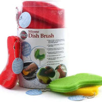 Norpro - Silicone Dish Brush, Pack of 18 - 1090DC