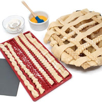 Norpro - Silicone Pie Edge Mold with Scraper - 3238