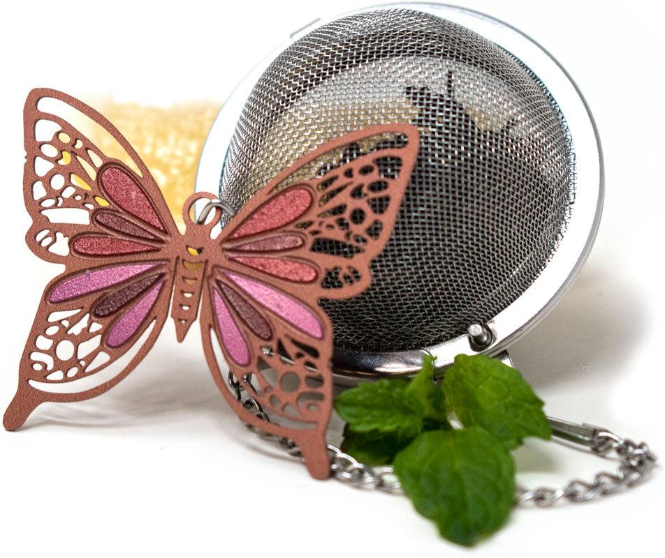 Norpro - Stainless Steel 2″ Butterfly Charm Tea Infuser - 5490