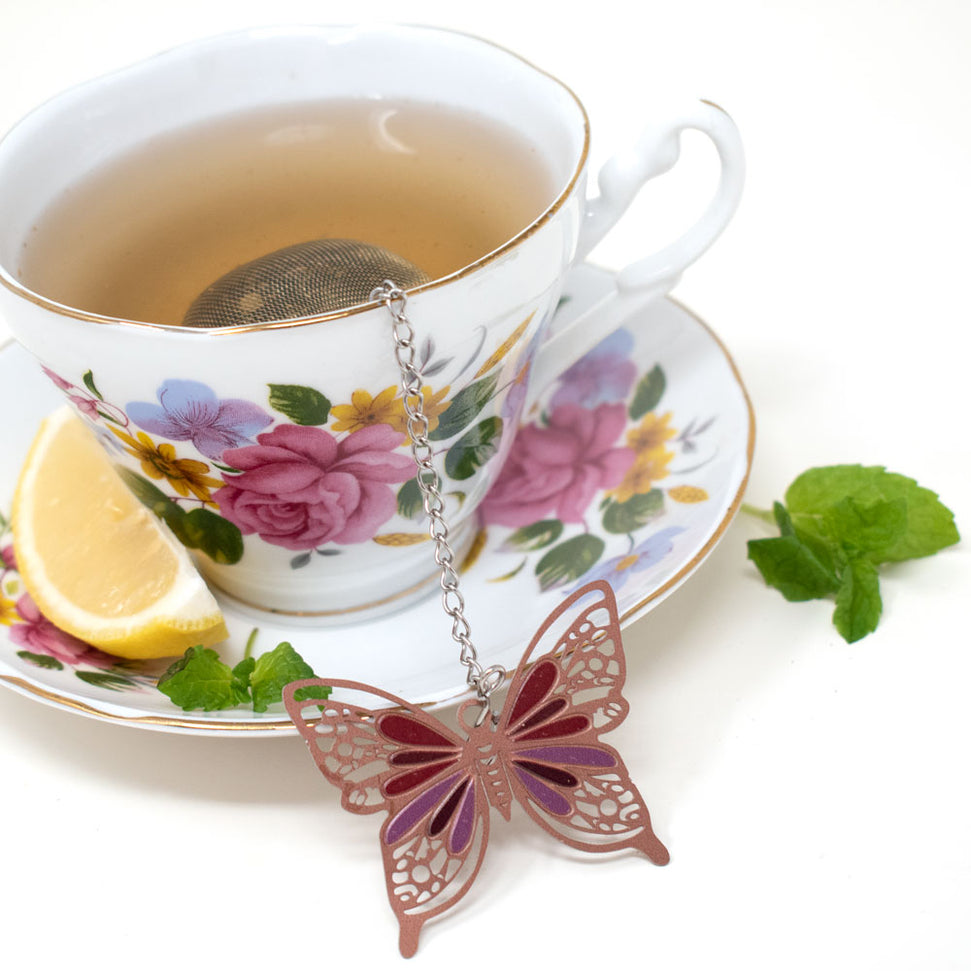Norpro - Stainless Steel 2″ Butterfly Charm Tea Infuser - 5490