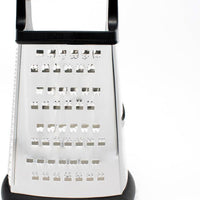 Norpro - Stainless Steel 8″ Grater with Lidded Catcher - 3230