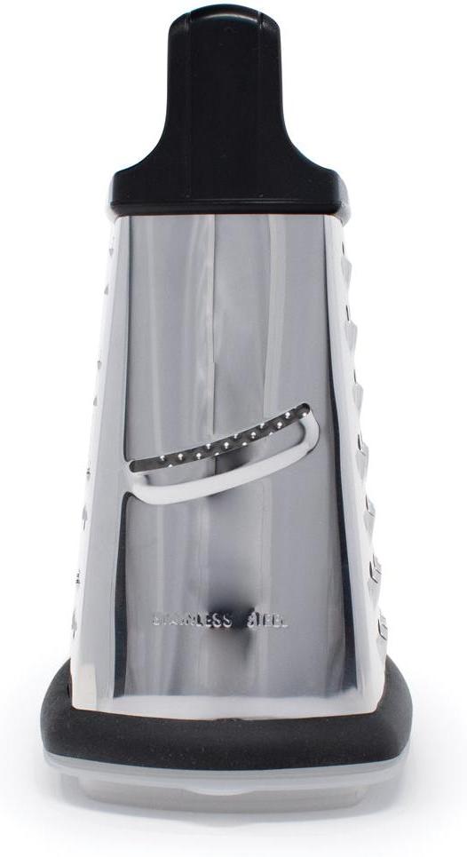 Norpro - Stainless Steel 8″ Grater with Lidded Catcher - 3230