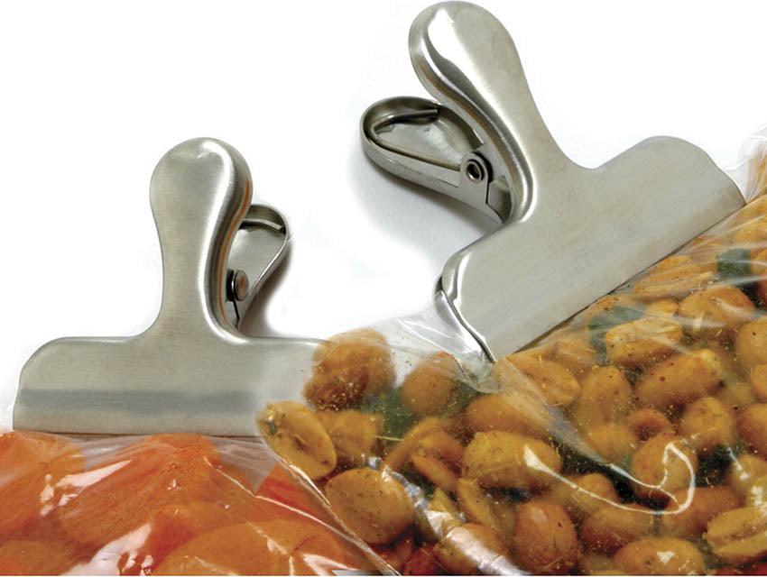 Norpro - Stainless Steel Bag Clips, Pack of 48 - 168D