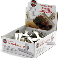 Norpro - Stainless Steel Jumbo Bag Clips, Pack of 24 - 169D