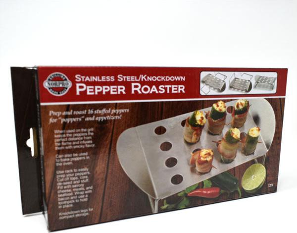 Norpro - Stainless Steel Knockdown Pepper Roaster - 129