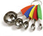 Norpro - Stainless Steel Measuring Spoons with Silicone Handles, Set of 5 - 3100