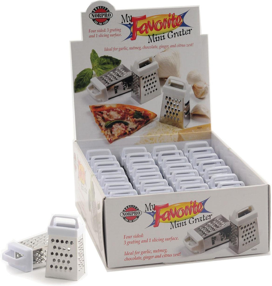 Norpro - Stainless Steel Mini Grater, Pack of 36 - 326D