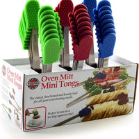 Norpro - Stainless Steel Mini Tong Mitt Design, Pack of 24 - 1978D