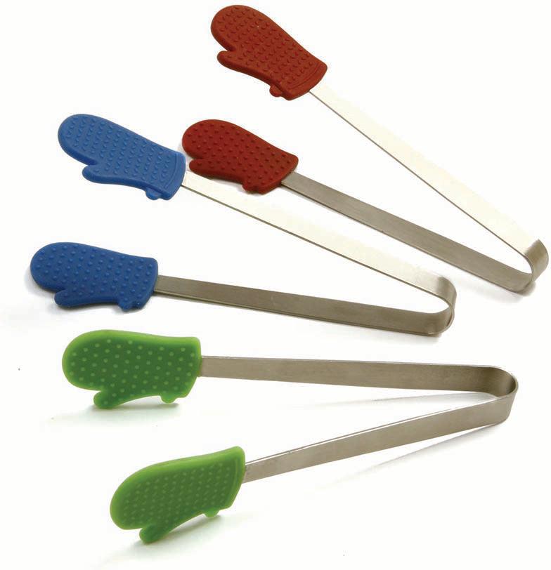 Norpro - Stainless Steel Mini Tong Mitt Design, Pack of 24 - 1978D