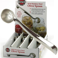 Norpro - Stainless Steel Olive Spoon, Pack of 36 - 1367D