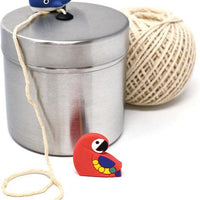 Norpro - Stainless Steel Twine Holder with Cotton Twine & 2 Blade Covers - 927