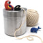 Norpro - Stainless Steel Twine Holder with Cotton Twine & 2 Blade Covers - 927