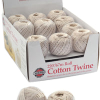 Norpro - Unbleached Cotton Twine, Pack of 24 - 942D