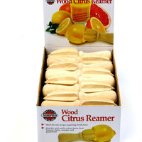 Norpro - Wood Citrus Reamer, Pack of 24 - 5201D