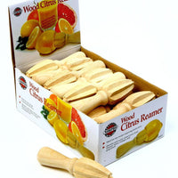 Norpro - Wood Citrus Reamer, Pack of 24 - 5201D
