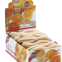 Norpro - Wood Citrus Reamer, Pack of 24 - 5201D