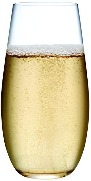 Nude - 8 Oz PURE Clear Champagne Glass - NG29512