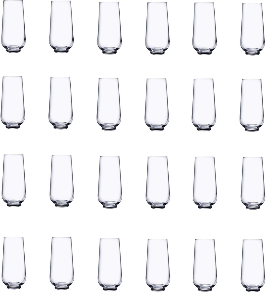 Nude - HEPBURN 14.25 Oz HiBall Glass, Pack of 24 - NG64080