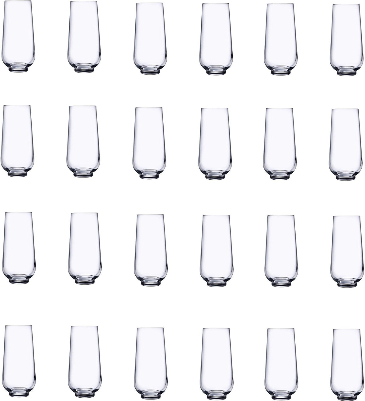 Nude - HEPBURN 14.25 Oz HiBall Glass, Pack of 24 - NG64080