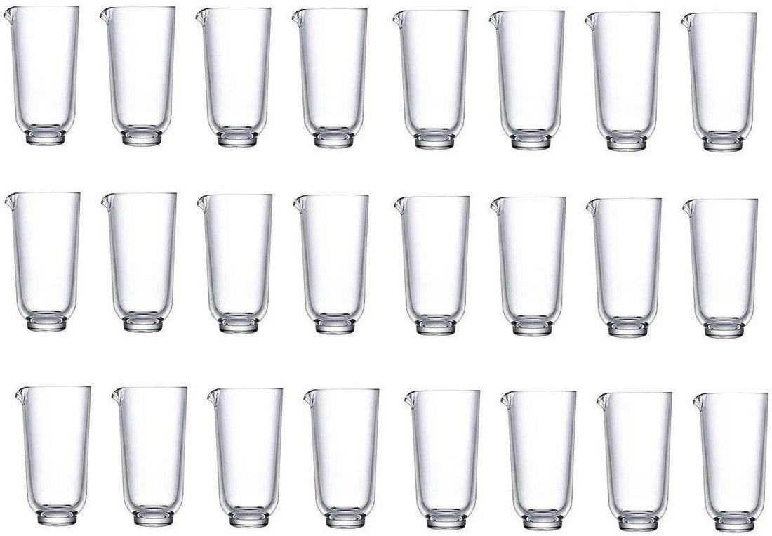 Nude - HEPBURN 17 Oz Shaker Glass, Pack of 24 - NG68060