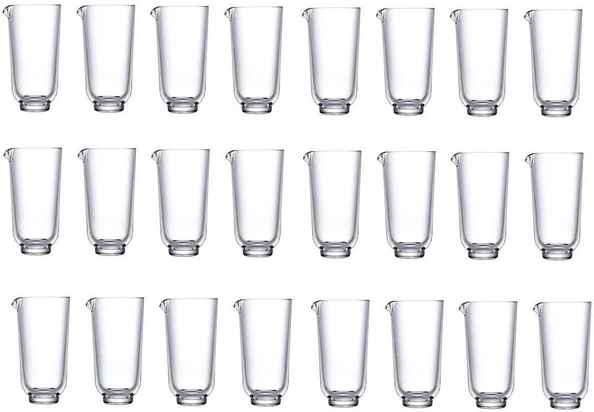 Nude - HEPBURN 17 Oz Shaker Glass, Pack of 24 - NG68060