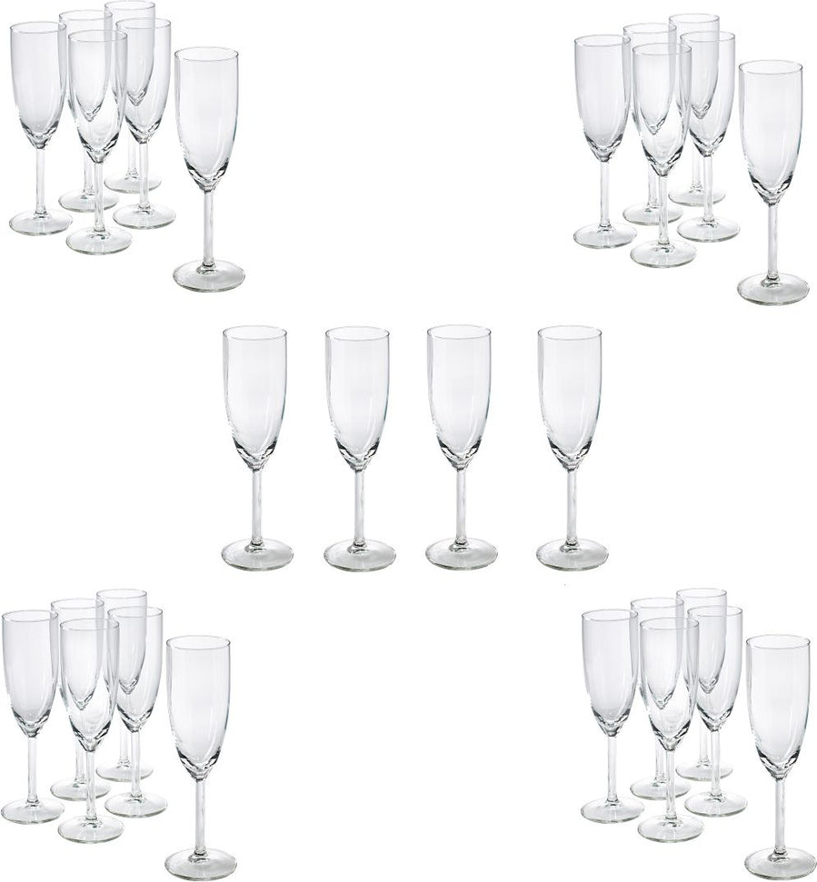 Nude - RESERVA 5.75 Oz Champagne Flute, Pack of 24 - NG67076